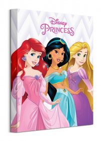 Obraz autorstwa zatytułowany Disney Princess (Ariel, Jasmine And Rapunzel) o wymiarach 30x40 cm