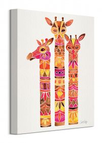 Obraz autorstwa Cat Coquillette zatytułowany Giraffes o wymiarach 30x40 cm
