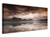 Obraz autorstwa Andreas Stridsberg zatytułowany Island Reflections o wymiarach 100x50 cm