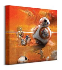 Obraz zatytułowany Star Wars Ep7 (Bb8-Art) o wymiarach 30x30 cm