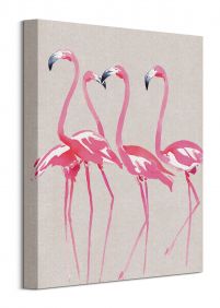 Obraz zatytułowany Summer Thornton (Elegant Flamingos) o wymiarach 30x40 cm
