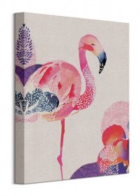 Obraz zatytułowany Summer Thornton (Tropical Flamingo) o wymiarach 30x40 cm