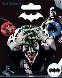 DC Comics Batman i Joker - naklejka z komiksu