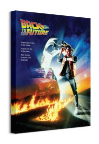 Back To The Future (One Sheet) - Obraz na płótnie