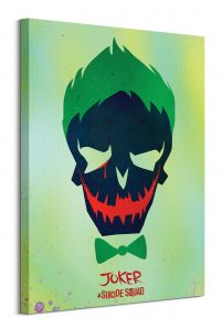 Suicide Squad (Joker Skull) - Obraz na płótnie