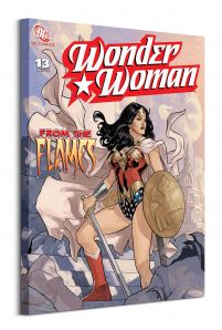 Wonder Woman (From The Flames) - obraz na płótnie