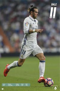 Real Madrid 2016/2017 Gareth Bale - plakat