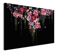 Peony & Roses I - obraz na płótnie o wymiarach 80x60 cm
