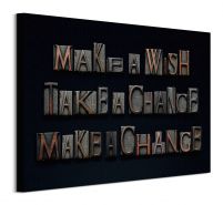 Make a Wish - obraz na płótnie o wymiarach 50x40 cm