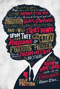 Pulp Fiction (Ezekiel 25:17) - plakat filmowy