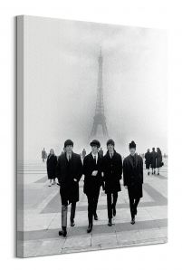 The Beatles Paris - obraz na płótnie o wymiarach 60x80 cm
