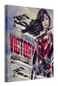 Wonder Woman Upward To Victory - obraz na płótnie o wymiarach 60x80 cm