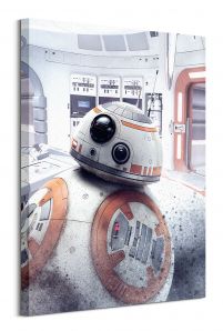 Star Wars: The Last Jedi (BB-8 Peek) - obraz na płótnie