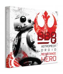 Star Wars: The Last Jedi (BB-8 Resistance Hero) - obraz na płótnie