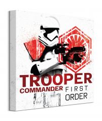 Star Wars: The Last Jedi (Trooper Commander First Order) - obraz na płótnie