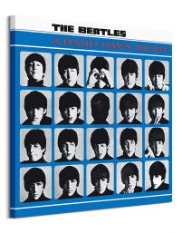 The Beatles A Hard Day's Night - obraz na płótnie 85x85 cm