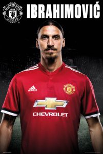 Manchester United Zlatan Ibrahimović 17/18 - plakat