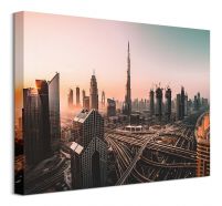 Dubai Sunrise - obraz na płótnie
