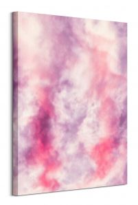 Blur cloudy Milky Way - obraz na płótnie
