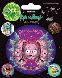 Rick and Morty - zestaw naklejek