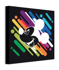 Mickey Mouse Streaky - obraz na płótnie 40x40 cm