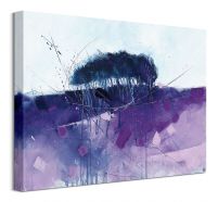 Lavender Hill - obraz na płótnie 40x30 cm