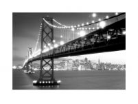 Golden Gate Bridge nocą, reprodukcja