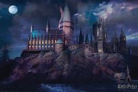Plakat ze Szkołą Magii i Czarodziejstwa Hogwart z Harrego Pottera