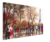 Eiffel Tower - obraz na płótnie 80x60 cm