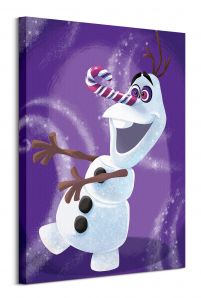 Olaf's Frozen Adventure Dizzy - obraz na płótnie 60x80 cm