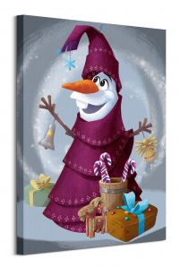 Olaf's Frozen Adventure Tree - obraz na płótnie 60x80