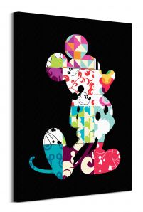 Mickey Mouse Patterns - obraz na płótnie 60x80 cm