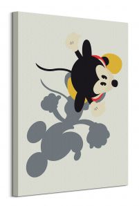 Mickey Mouse Shadowed - obraz na płótnie 60x80 cm