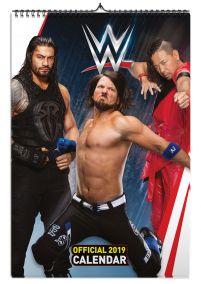 Kalendarz A3 WWE Men na 2019 rok