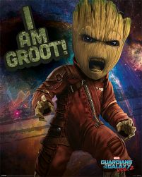 Strażnicy Galaktyki 2 Zły Groot - plakat z filmu