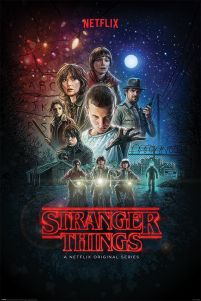 Stranger Things plakat filmowy o wymiarach 61x91,5 cm