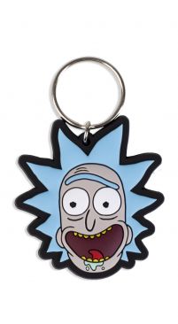 Brelok do kluczy z głową Ricka z serialu Rick and Morty