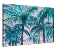 Palm Trees - obraz na płótnie 120x85 cm