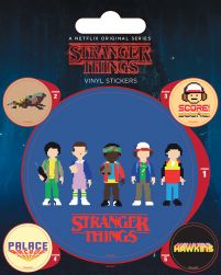 Stranger Things Arcade - zestaw naklejek