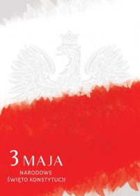 Poster na Narodowe Święto Konstytucji 3 Maja
