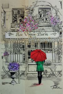 Au Vieux Paris - plakat