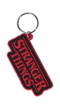 Stranger Things Logo - brelok z gumową zawieszką