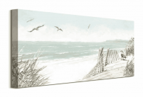 Nadmorskie wydmy - obraz na płótnie