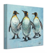 Pingwiny - obraz na płótnie