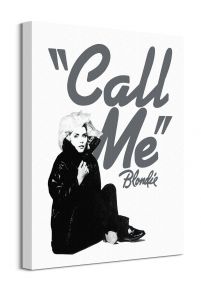 Blondie Call Me - obraz na płótnie