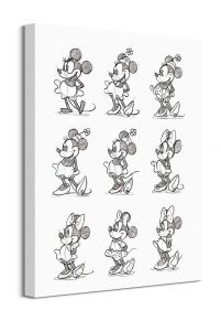 Myszka Minnie - obraz na płótnie