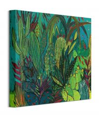 Kaktusowa dżungla - obraz na płótnie