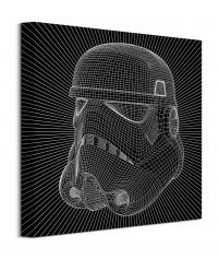 Star Wars Stormtrooper Wire - obraz na płótnie