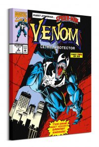 Komiksowy obraz na płótnie Venom Lethal Protector Comic Cover