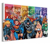 Justice League America Generations - obraz na płótnie